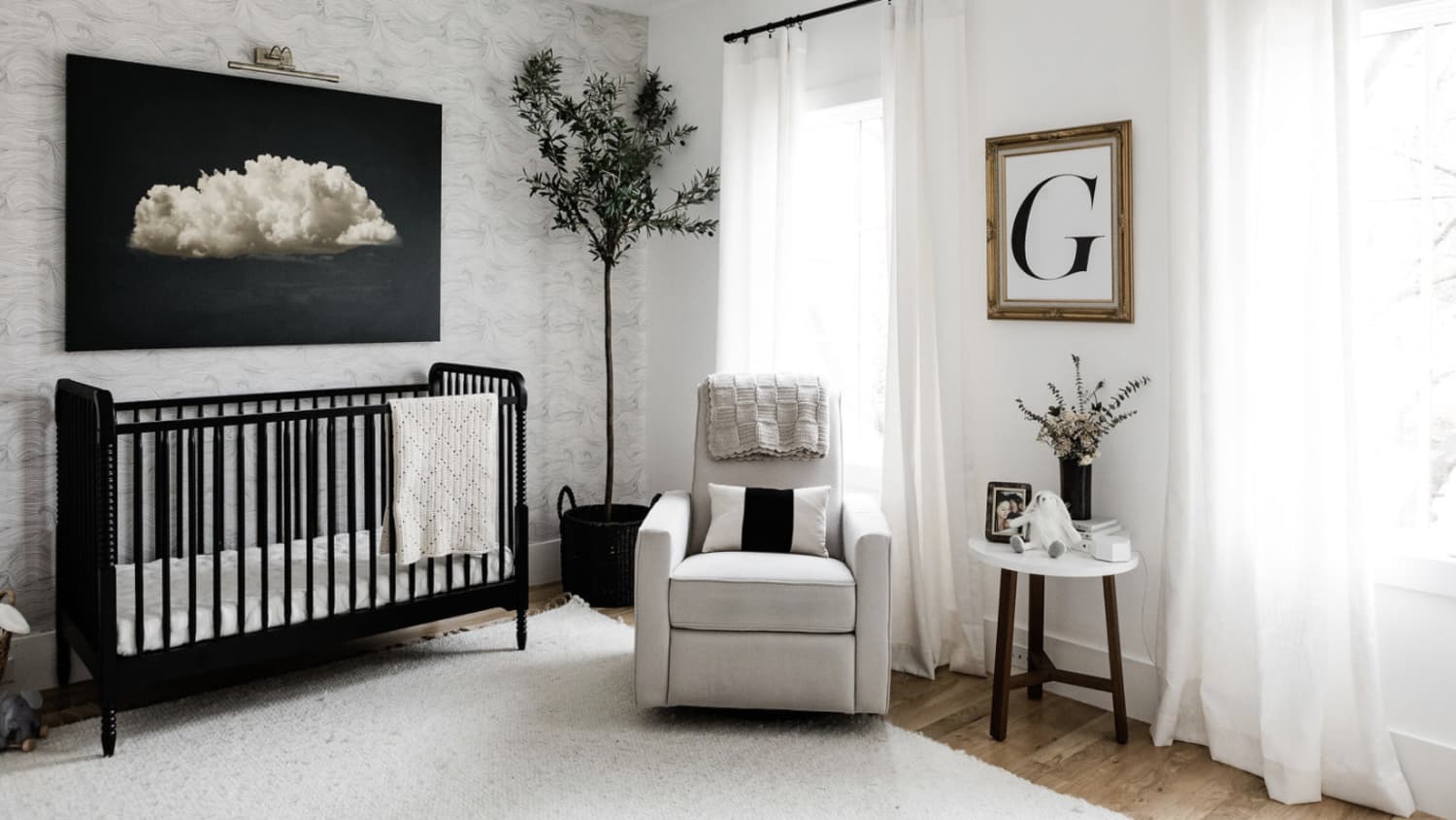 How to Design a Modern Sophisticated Unexpected Nursery for a
